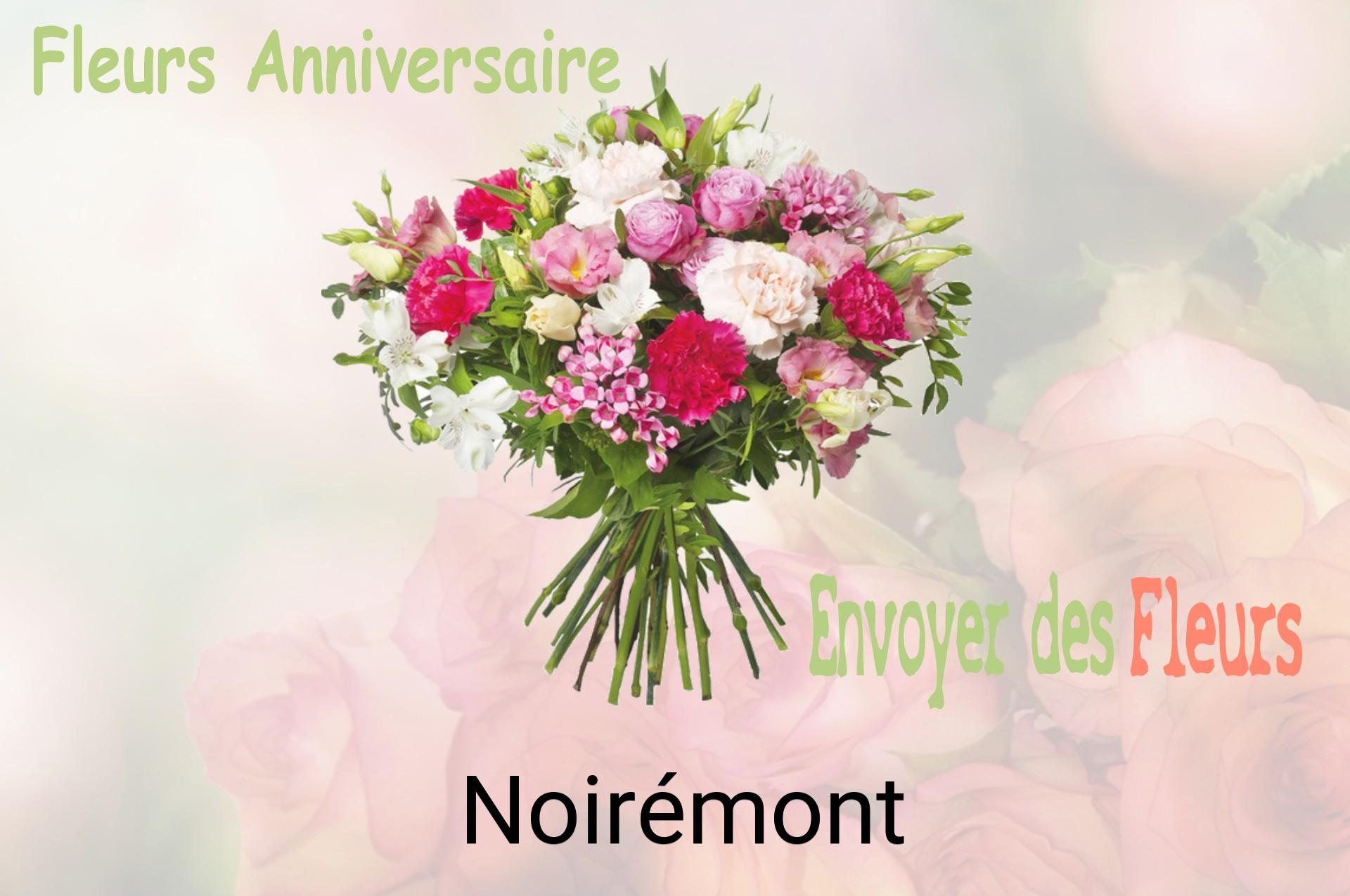 Bouquet de fleurs d’anniversaire livré à Noirémont